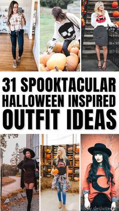 the cover of 31 spooktacular halloween inspired outfits