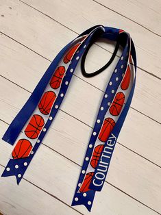 Sports bow made from grosgrain ribbon. Can be personalized. Team orders available. Basketball Hair Bows, Volleyball Hair Bows, Basketball Hair, Volleyball Hair, Sports Ideas, Basketball Hairstyles, Bow Ponytail, Sport Hair, Basketball Team