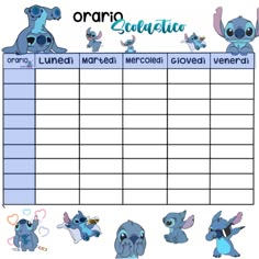 an image of a cartoon character chart for the children's book, origato