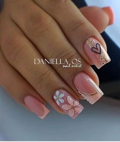 Romantic Nails, Spring Nail Designs, Brighter Days, Pretty Nail Art Designs, Short Nail, Ideas Nails, Pretty Nail Art