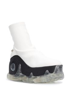 Shop white SWEAR Air Revive Xtra sneakers with Express Delivery - Farfetch Swear London, Sneaker Culture, Dr Shoes, Designer Trainers, Doja Cat, Artificial Leather, Modern Fashion, Platform Boots, Leather Slip Ons