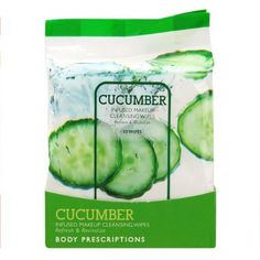 Cucumber Infused Facial Cleansing Wipes, 33 Count by Body Prescriptions.   Click on Image for more information. Body Prescriptions, Facial Cleansing Wipes, Cleansing Wipes, Cleansing Face, Neat Ideas, Facial Cleansing