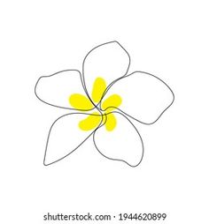 an abstract flower with yellow petals on a white background, suitable for use as a logo or emblem