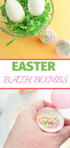 How to Make Easter Bath Bombs! Easter Bath Bombs/Easter Bath Products #EasterBathBombs #EasterBathProducts #EasterbathBoms #EasterbathBombsDIY #EasterBathBasket #EasterGiftIdeas Unique Easter Gifts, Making Easter Eggs, Bunny Cupcakes, Easter Printables Free, Plastic Easter Eggs, Unique Easter, Holiday Crafts For Kids