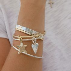 Earth Air Fire Water, The Five Elements, Star Bangle, Five Elements, Water Spirit, Jewellery Designer