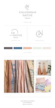 the website design for california native homeware, which is designed to look like it has been