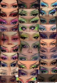 Goth Eye Makeup, Natural Make Up Tutorial, Funky Makeup, Drag Make-up, Punk Makeup, Natural Make Up Looks, Graphic Makeup, Make Up Tutorial, Eye Makeup Designs