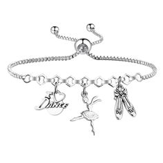 PRICES MAY VARY. △Dance Teacher Jewelry-This ballerina bracelet gift is mainly for people who love dancing, ballet graduates and performers. It can be given to the dancers at New Year's or other festivals. Show her love for dancing and don't miss the opportunity to dance. △Dance Team bracelet-A great dance teacher helps their students find the song in their hearts, the beat on their feet and the zest for life. This is a gift from your dance teacher to show your appreciation. △Safe Material- Danc Dancing Lovers, Team Bracelets, Teacher Jewelry, Dancing Ballet, Ballet Teacher, Dancer Gift, Love Dance, Dance Lover, Dance Accessories