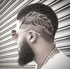 TRENDY Hair Tattoos and Designs! Hair Tattoo Designs, Black Haircut Styles, Haircut Designs For Men, Hair Designs For Men, Cool Hair Designs, Taper Fade Haircut, Black Men Haircuts