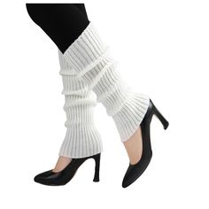 Description: Footless Design, Knee High, Ruffled Cuff, Ribbed Design, Knitted Leg Warmers The leg warmers are under the knee, it is recommended that you can wear straight or pleated It is fashionable accessory for skirts and jeans,It is comfortable keep your leg warm in cold weather. It is stretchy enough to fit both big and womens.A nice leg warms for parent- clothings. White Fitted Ribbed Leg Warmers, Cozy Comfortable White Leg Warmers, Trendy White Mid-calf Leg Warmers, White Knee-high Warm Leg Warmers, White Stretch Mid-calf Leg Warmers, Knitted Leg Warmers, Leg Warmers, Cold Weather, Knee High