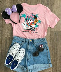 Dresses To Wear To Disneyland, Outfits For Teenagers, Disney Trip Outfits, Disney Fits, Disney Clothing