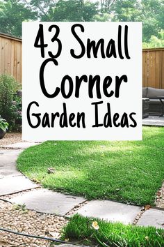 small corner garden ideas for the backyard