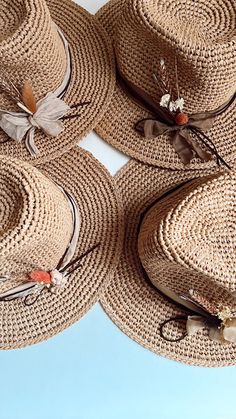 Beige Paper Straw Crochet Hat With Curved Brim, Straw Crochet Fedora Hat With Woven Details, Handmade Brown Crochet Summer Hat, Beige Crochet Fedora Hat In Paper Straw, Beige Woven Crochet Fedora Hat, Knitting Hats, Raffia Hat, Suede Cord, Fedora Hat