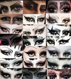 Gothic Liner Makeup, Eye Makeup Gothic, Spooky Goth Makeup, Gothic Make Up Looks, 80s Vampire Outfit, Types Of Goth Subcultures, Goth Liner Makeup, Souxie Soux Makeup