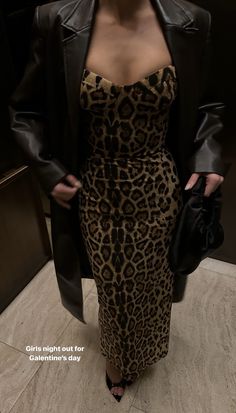 Venus Aesthetic, Night Out Outfit, Leopard Print Dress, Mode Inspo, Lookbook Outfits, Looks Vintage, Fashion Killa, Outfits Casuales, Kylie Jenner