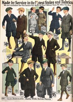 1920s Children's Clothing & Fashion | Boys and Girls 1920s Fashion Men Casual, 1920s Boys Fashion, 1920s Children Fashion, Paperboy Outfit, 1920s Male Fashion, 1900s Fashion Men, 1920 Mens Fashion, 1920 Clothes, Vintage Boy Outfits