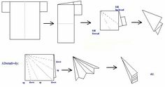 how to make an origami plane out of paper