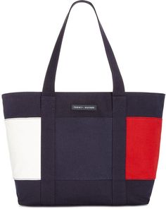 Tommy Hilfiger Tote Bags, Tommy Hilfiger Bag, Navy Blue Purse, Tommy Hilfiger Handbags, Bag Jeans, Bags Sewing, Tommy Hilfiger Bags, Blue Tote Bag, Canvas Purse