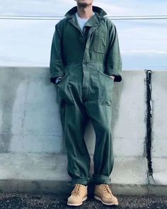 Overalls Casual, Men Jumpsuit, Mens Overalls, Men Sport, Jumpsuit Men, Vintage Trousers, Traje Casual