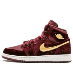 Nike Air Jordan 1 Retro High BG Heiress 832596-640 Jordan 1 Sneakers, Nike Air Jordan 1 Retro, Marina Blue, Lucky Green, Slippers For Women, Stadium Goods, University Blue, Nike Air Jordan 1, Jordan 3