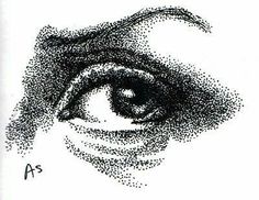 an eye is shown in black and white with the words as above it, on top of