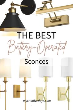 the best battery operated sconces