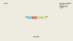 the windows logo is displayed on a white background with black and red lettering that reads,'windows '