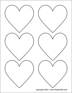 four hearts cut out into the shape of a heart, each with different shapes and sizes