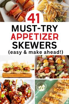 These easy appetizer skewers will be the hit of the party! Make ahead and bite size, these easy kabobs appetizers always please a crowd. Easy finger foods for party make ahead, food on a stick ideas appetizers, cold food on a stick ideas, easy skewer appetizers for a party, appetizers on a stick skewers, skewer recipes appetizers parties, skewer recipes appetizers cold, scewers appetizers easy, meat and cheese skewers appetizers, meat cheese skewers appetizer ideas, easy meat and cheese ... Food On A Stick Ideas, Easy Skewer Appetizers, Skewer Recipes Appetizers, Easy Finger Foods For Party, Finger Foods For Party, Easy Skewers, Easy Kabobs, Appetizers For A Party, Easy Finger Foods