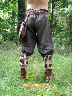 Viking Garb, Trousers Pattern, Medieval Clothes, Viking Clothing, Larp Costume, Medieval Costume, Viking Style