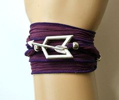 Hawkeye Purple Silk Wrap Bracelet Marvel Jewelry, Silk Wrap Bracelets, Nerdy Outfits, Everyday Cosplay, Marvel Clothes, Marvel Merchandise, Young Avengers, Ribbon Jewelry, Geek Girls