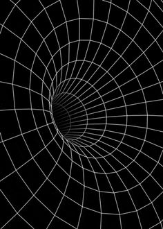 an abstract black and white background with lines in the center, looking like a spiral