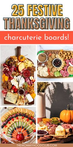 the 25 festive thanksgiving charcuterie boards