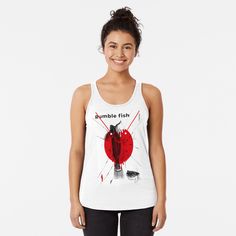 Get my art printed on awesome products. Support me at Redbubble #RBandME: http://www.redbubble.com/people/catcoconut-art/works/45030498-rumble-fish?p=t-shirt&style=racerback&asc=u T Shirt Style, Racerback Tank Top, Racerback Tank, Shirt Style