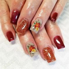 Rose Pattern Design, Flowers Nail Art, Duck Nails, Nagel Tips, Nail Type, Nail Forms, Pedicure Nail Art, Stick On Nails, Manicure Y Pedicure