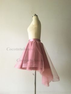 Custom Made(your own size, your preferred color, even your own design). 18# The price of hi low skirt getting to the regular price, 35.99usd. if you need more than 2 skirts, please contact with me for discount. High quality bridal tulle skirt with horse hair tulle as edge/trim, Listed skirt in satin waistband with zipper. if you need elastic waistband, please email me. Listed high low skirt has 10inches difference. front length is 18inches and back length is 28inches for your reference. It is al Elegant Pink Prom Skirt, Pink Tulle Skirt For Party, Pink Spring Prom Skirt, Spring Pink Prom Skirt, Spring Prom Pink Skirt, Elegant Pink Skirt For Bridesmaids, Pink Skirt For Spring Prom, Fitted Tiered Skirt For Bridesmaids, Fitted Tiered Bridesmaid Skirt