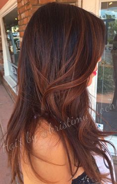 Caramel Hair Color, Cowboy Copper, Hair Color Caramel, Balayage Ombre, Caramel Hair, Hair Color Auburn, Red Highlights, Hair Flip, Trendy Hair Color