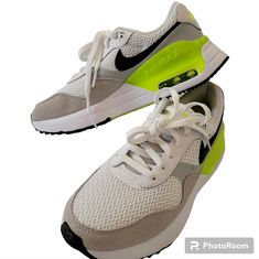 Perfect Clean No Flaws Shoes Nike #Dm9538-104 Air Max Systm Women's Shoes Sneakers White And Volt See All Photos Of Product Nike Air Max Systm, Shoes Sneakers White, Perfect Sneakers, Nike Air Max For Women, Shoes Nike, Sneakers White, Womens Shoes Sneakers, Yellow White, Air Max