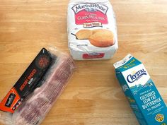 the ingredients to make this sandwich include ham, cheese and bread