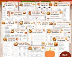 a printable pumpkin theme for fall and thanksgiving