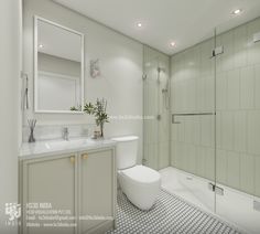 #mirror design #ensuite #reflectiveinteriors #styleinspo #homede Apartment Bathrooms, Fresh Bathroom, Opulent Interiors