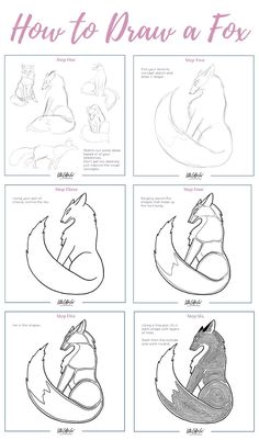 how to draw a fox step by step instructions for beginners and advanced drawing students