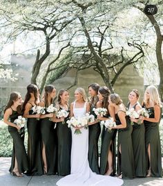 a group of women standing next to each other