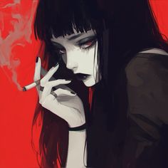 Matching Profilowe, Lips Painting, Art Organization, Dark Art Illustrations, Cyberpunk Art, Anime Tattoos, Cartoon Profile Pics, Cute Anime Wallpaper, Anime Sketch