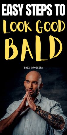 Bald Head Man, Knotless Hairstyles, Bald Head With Beard, Bald Black Man, Haircuts For Balding Men, Balding Mens Hairstyles, Bald Men With Beards, Guys Grooming, Braids Knotless