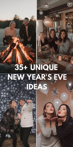 35+ New Year’s Eve Celebration Ideas You’ll Love Fun Things To Do On New Years Eve, Balloon Drop, Snowboarding Trip, Baking Party, Family Night, Masquerade Ball, Family Memories, New Year’s Eve, Music Event