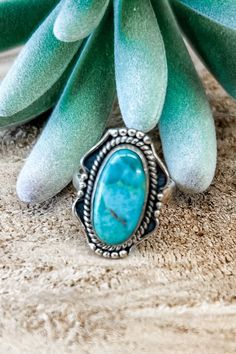 Oval Stone Ring Size 9 - Allure Boutique WY Turquoise Ring With Patina, Adjustable Oval Turquoise Ring With Large Stone, Adjustable Oval Turquoise Ring With Patina, Adjustable Oval Jewelry With Patina, Adjustable Patina Rings, Turquoise Oval Jewelry With Large Stone, Oval Turquoise Jewelry With Large Stone, Adjustable Turquoise Ring With Large Stone, Adjustable Turquoise Jewelry With Large Stone