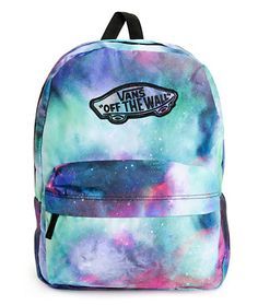 Vans Realm Galaxy Backpack at Zumiez : PDP Vans Bag, Embroidered Vans, Galaxy Backpack, Vans Backpack, Military Rucksack, Galaxy Converse, Vans Bags, Backpacks Accessories