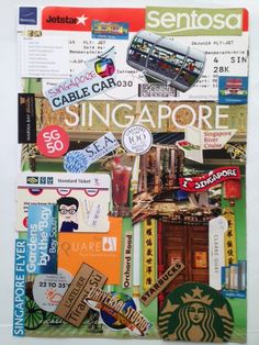 a magazine cover with various stickers on it