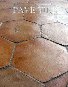 a tile floor with the words pave tile on it